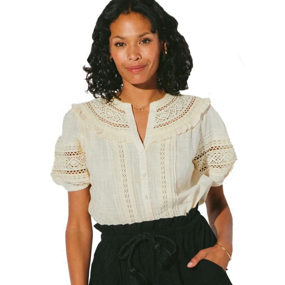Cleobella Cream Top
